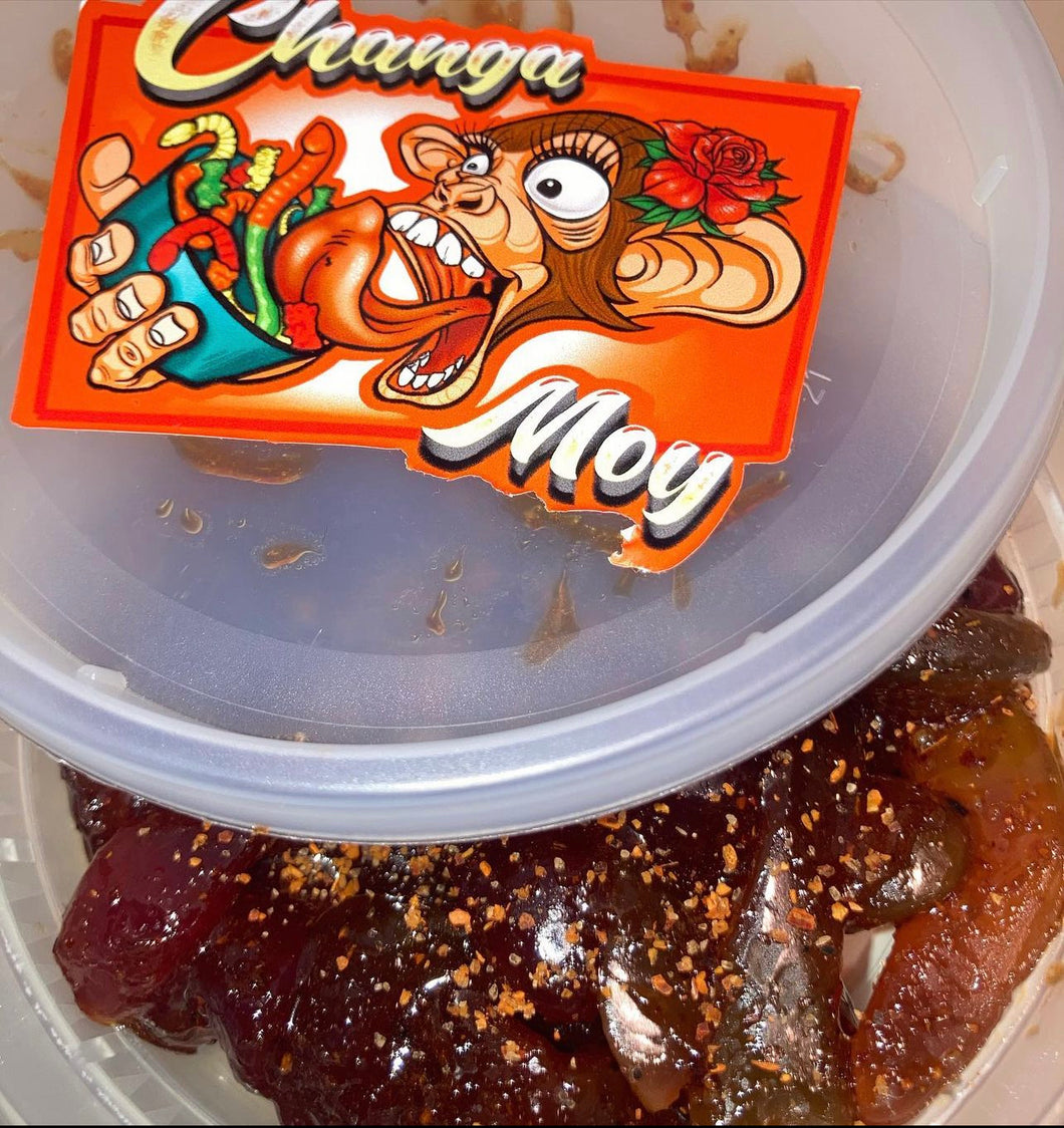 Worms and bears.                                                                    Original Chamoy