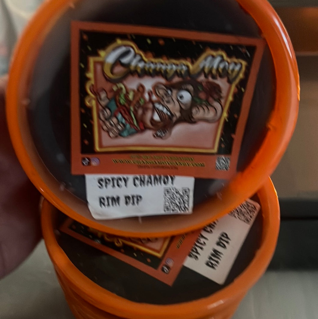 Changa Rim Dip.                                                                                        Spicy Chamoy